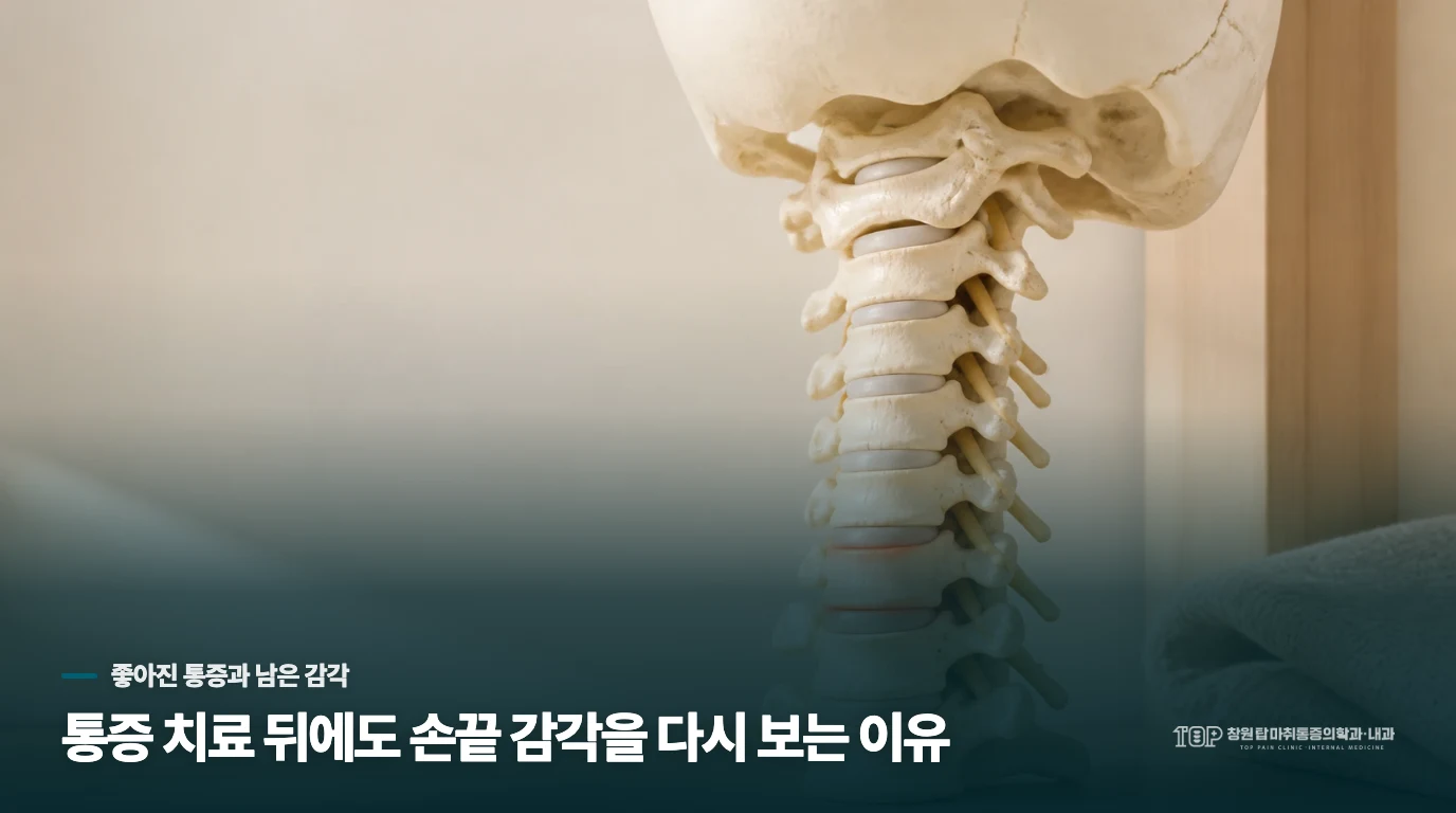 통증 치료 뒤에도 손끝 감각을 다시 보는 이유