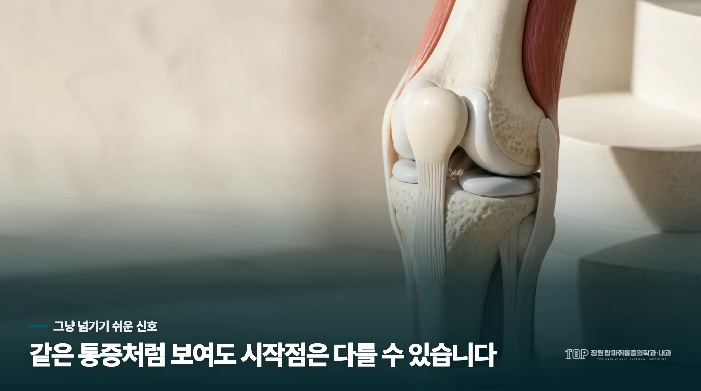 통증을 무조건 참는 것이 재활에 더 도움이 되는 건가요?